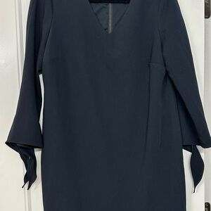 Navy Blue Dress that ties at the wrists. Brand new with tags!